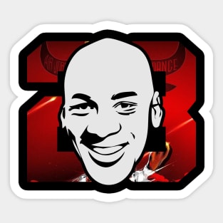 Michael Jordan 23 Sticker